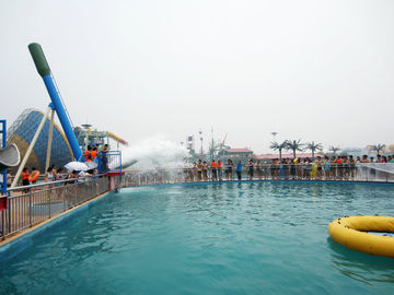 12.5m Height Cannon Ball Fiberglass Water Slide For Amusement Water Park