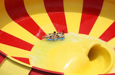 De Dia's van het de Glasvezelwater van het Aquapark, 19m Hoogte Waterpark Super Bowl voor Waterpark
