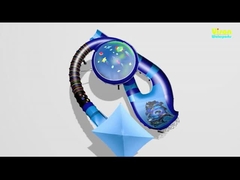 King Cobra glazen glijbanen met de glijbaan lengte van 112m voor waterpark